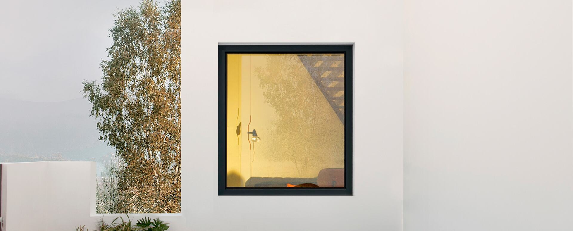Ventanas CORTIZO: estética de hoja oculta, las secciones del sistema, sus posibilidades de apertura y su integración en proyectos de vivienda.